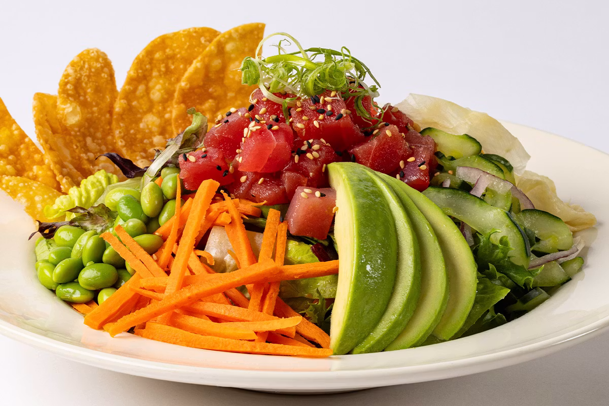 Ahi Tuna Poke Bowl with Mixed Greens - The Cheesecake Factory Menu Prices 2026